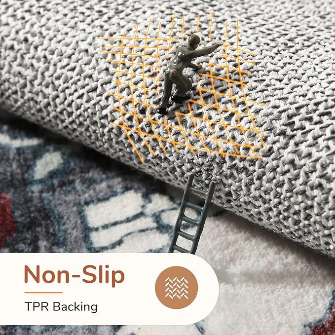 OPPODREAM Soft 8x10 Area Rugs, Washable Rugs 8x10 - Image 4