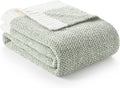 Snuggle Sac Sage Green Throw Blanket 50"x70", Super Soft Warm Microfiber by SnuggleSac