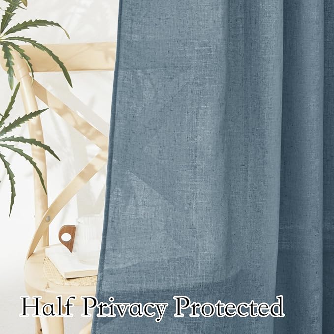 RYB HOME Kitchen Window Curtains Valances - Image 7