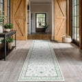 Oushak Runner 2x10 Hallway Rug by HazoHaus