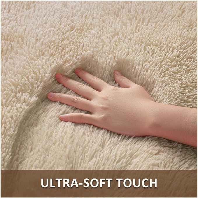Ophanie Runner Rug for Hallway, 2x6 Upgrade Non-Slip Fluffy Soft Bedside Rugs - Image 2