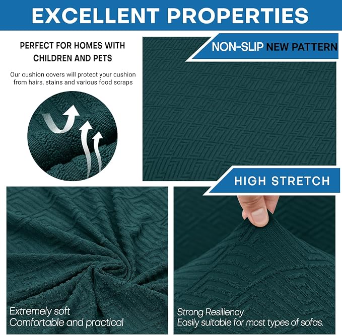 XINEAGE 2026 New 4 Pieces Couch Covers - Image 2