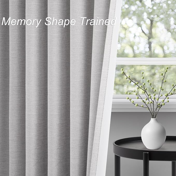 Topfinel 100% Blackout Curtains 90 Inches Long - Image 4