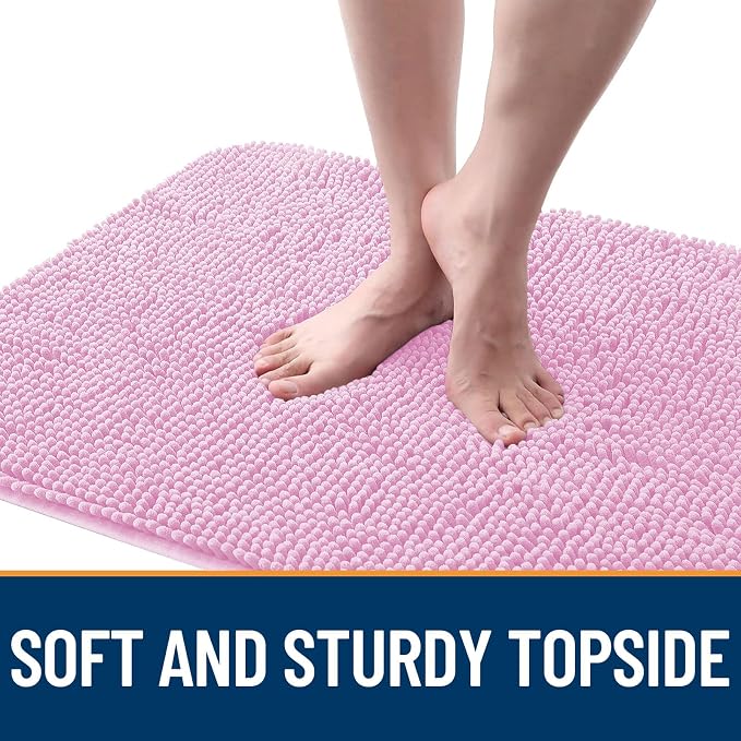 OLANLY Dog Door Mat for Muddy Paws 70x46, Super Absorbent Chenille Mud Mat | - Image 4