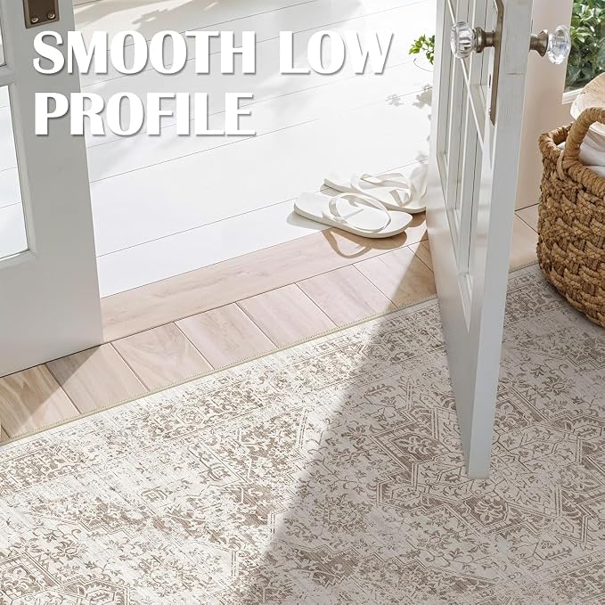 3x25 Washable Hallway Runner Rug - Image 5