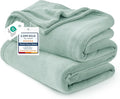 Bedsure GentleSoft Fleece Blanket California King Sage Green by Unknown