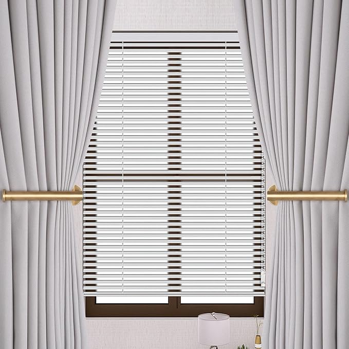 Groleca 6 Pack Adhesive Curtain Holdbacks Curtain Tie Backs Curtain Holdbacks - Image 2