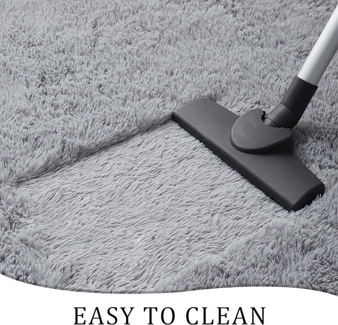 Chicrug Soft Runner Rug for Bedroom Living Room Plush Fluffy Rug 2x3 | Shag - Image 7