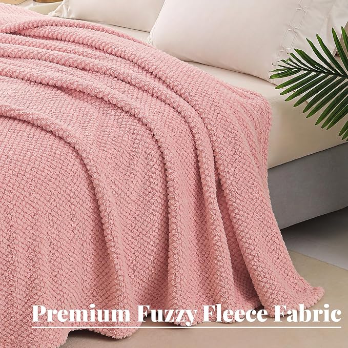 Whale Flotilla Queen Size Fuzzy Fleece Blanket - Image 5