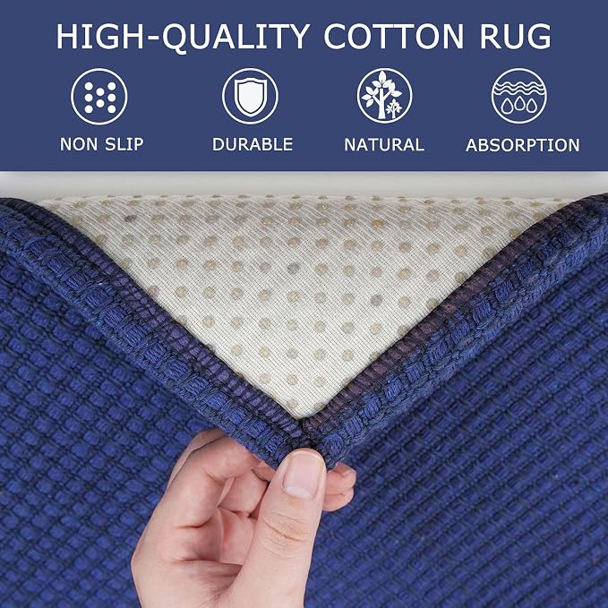 KOZYFLY Runners for Hallways 2x5 ft Washable Kitchen Runner Non Slip Rubber - Image 6