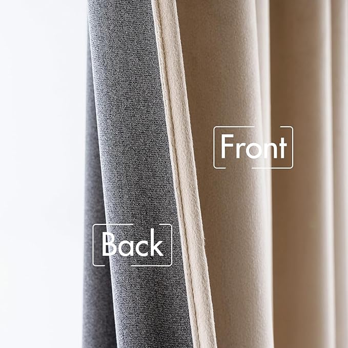 MIULEE Velvet Curtains 84 inches 2 Panels - Image 6