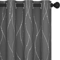 Deconovo Blackout Curtain for Bedroom, 52 x 95 Inch, Thermal Insulated by Deconovo