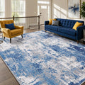 RELEANY Washable 6'x9' Abstract Area Rug by RELEANY