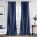 Guken 100% Blackout Curtains 120 Inch Length 2 Panels Set by Guken