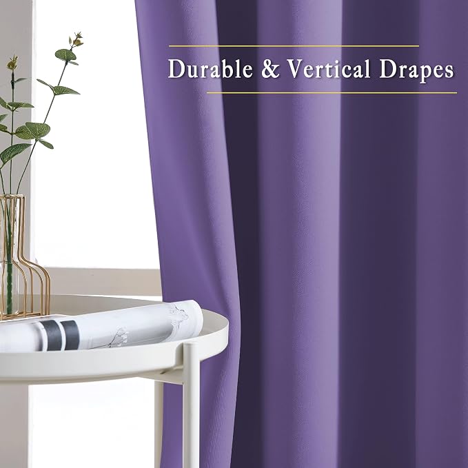 NICETOWN Insulated Curtains Blackout Draperies - Image 5