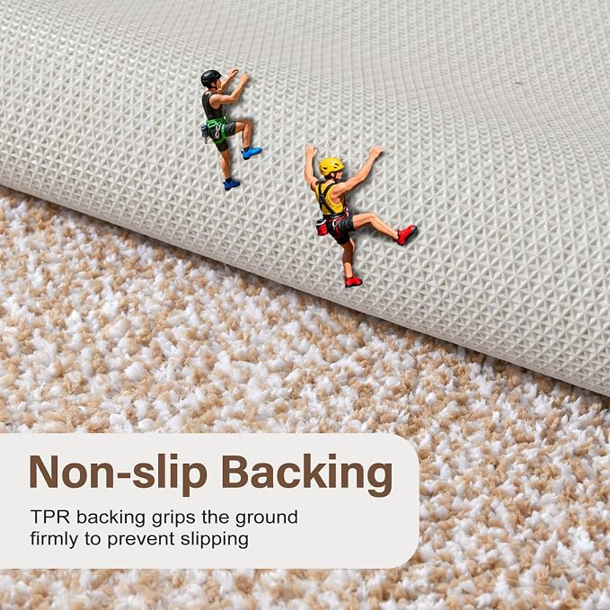 36x24 Large Bathroom Rugs Washable Non Slip, Soft Absorbent Quick Dry Mats - Image 5