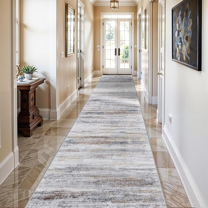3x12 Washable Hallway Runner Rug: Extra Long Runners - Image 2