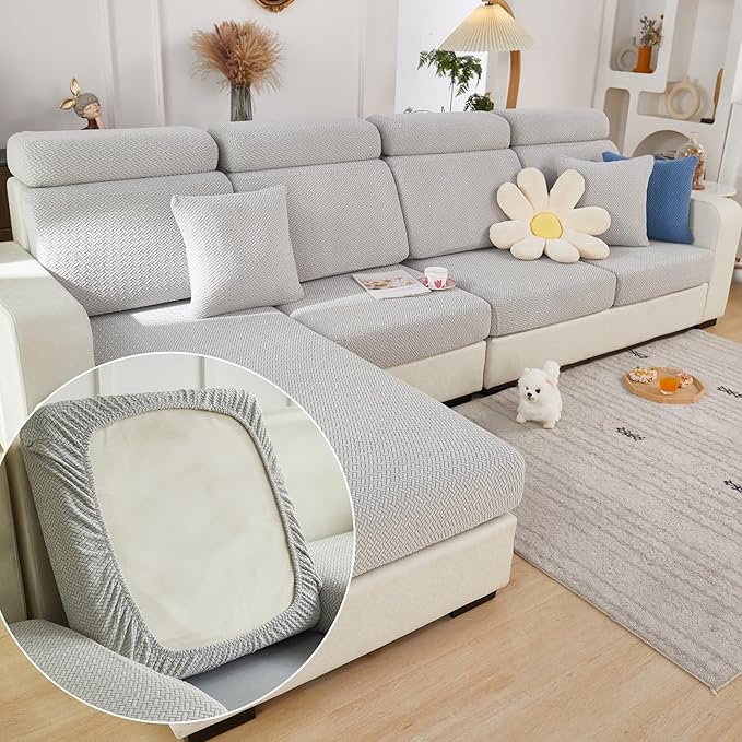 Couch Cushion Covers for Sofa Couch Covers Wear-Resistant Universal Sofa Cover by YoovatCouchCushionCovers