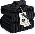 Bedsure GentleSoft Black California King Size Blanket by BEDSURE