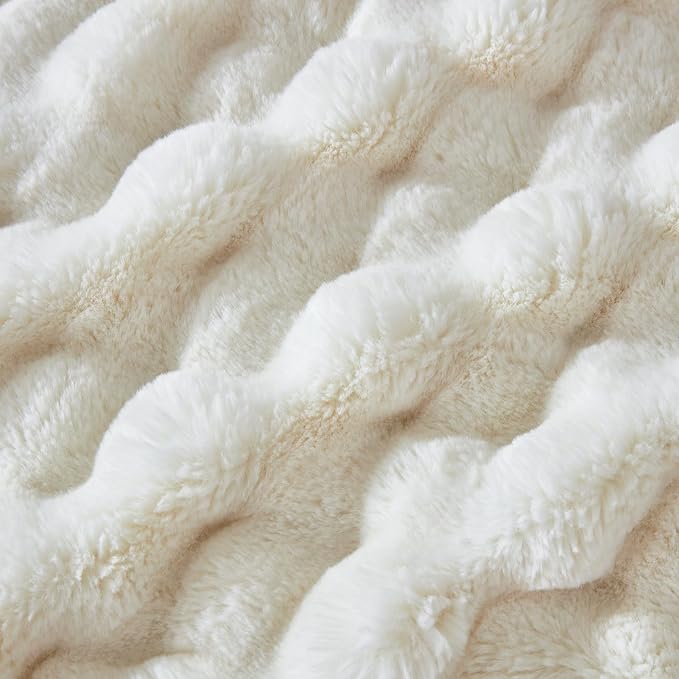 50x60 Inches Ultra-Soft Fuzzy Faux Fur Plush Throw Blanket - Image 6