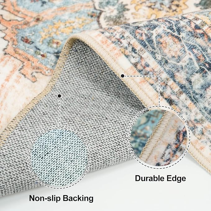 TOPRUUG 3x4 Entryway Runner Rug - Image 5