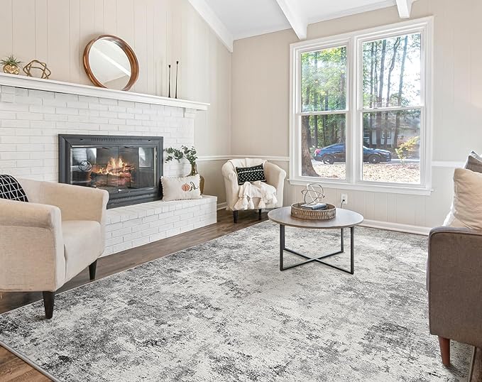 UERMEI 8x10 Area Rug Living Room Rugs - Image 5