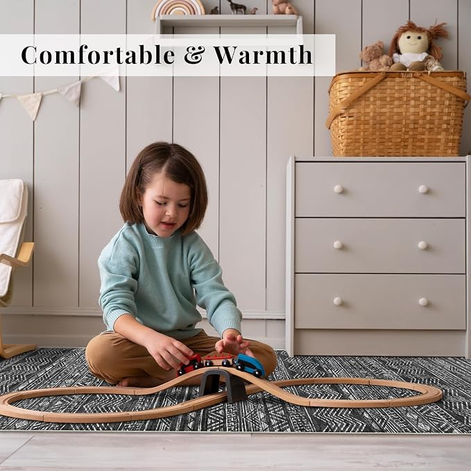 3x6 Washable Hallway Runner Rug - Image 3