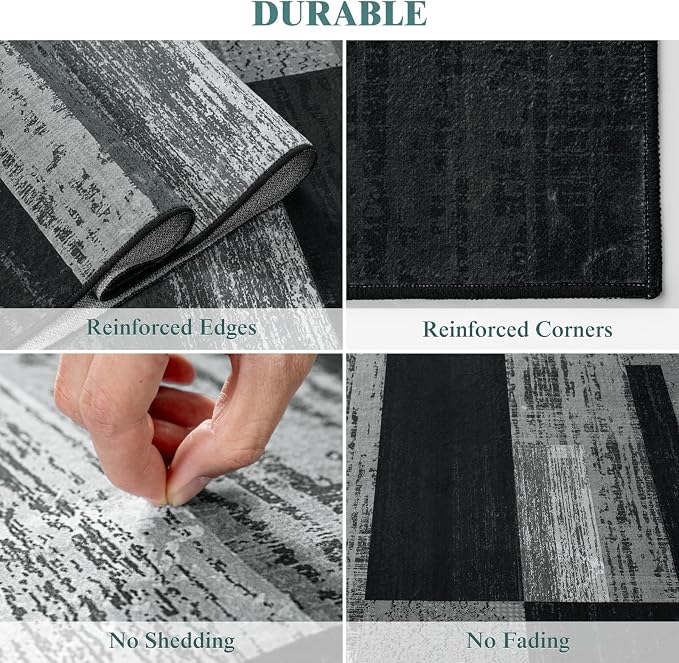 LIANLAM 9x12 Washable Area Rugs - Image 9