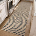 Lahome Easy Jute Washable Runner Rug, 2x8 Farmhouse Kitchen Runner Rug | Non by Lahome