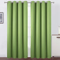 LEMOMO Light Green Blackout Curtains by Lemomo