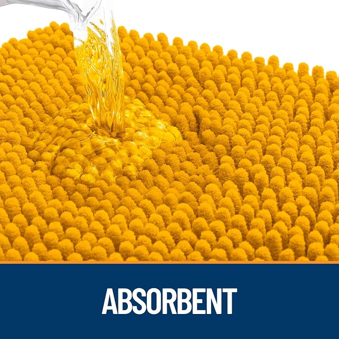 OLANLY Dog Door Mat for Muddy Paws 70x32, Super Absorbent Chenille Mud Mat | - Image 3