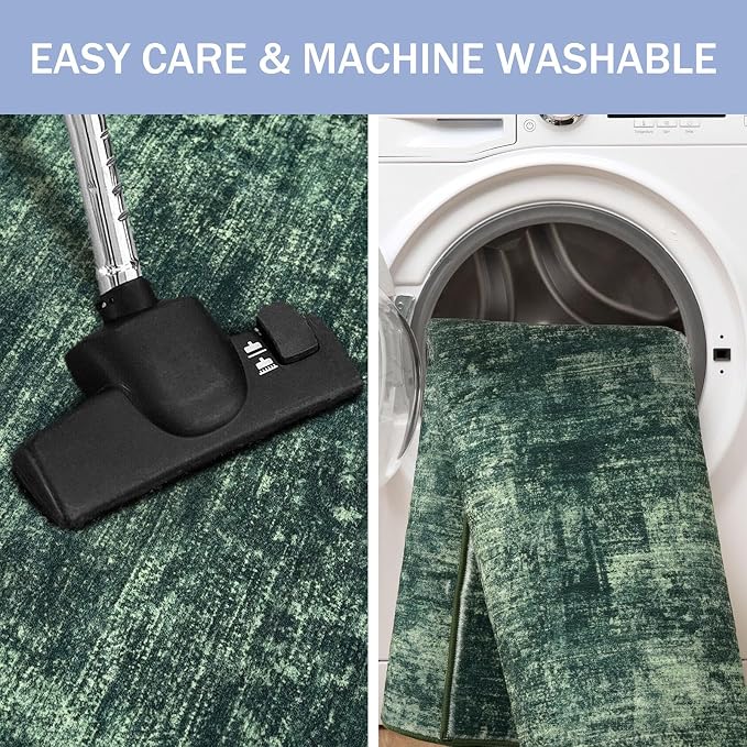IOHOUZE Abstract Runner Rug 3x14 Ft Washable Runners - Image 3