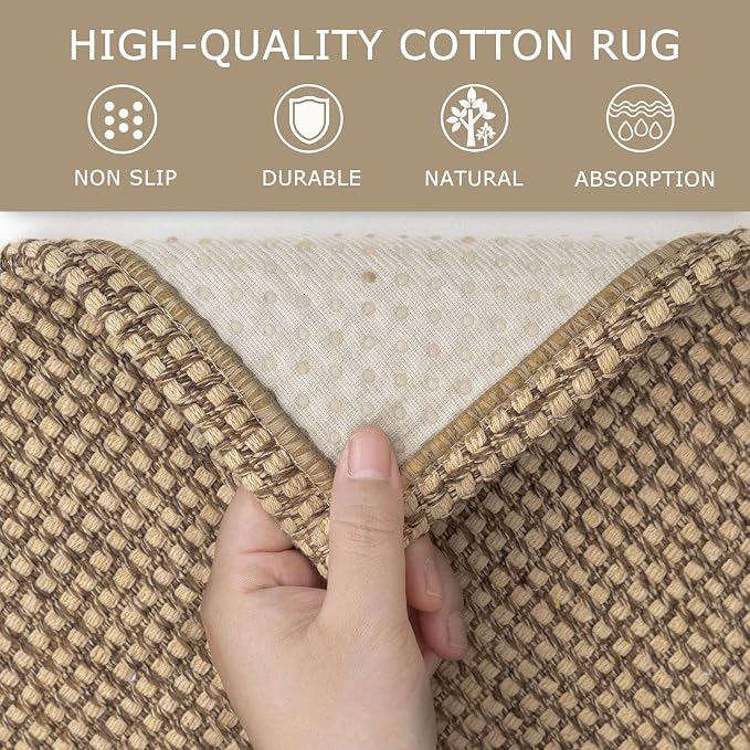 KOZYFLY Boho Runners for Hallways 2x8 ft Washable Kitchen Runner Non Slip - Image 6