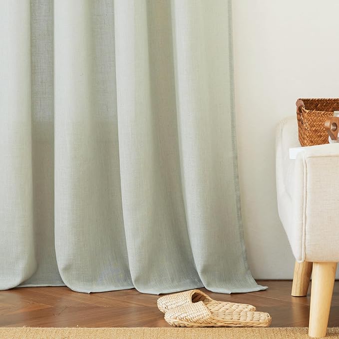 RYB HOME Semi Sheer Curtains - Image 6