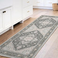 OPPODREAM Soft Entryway Rug 2x6, 2x6 Rug Runner, Washable Hallways Carpet 2 x 6 by OPPODREAM