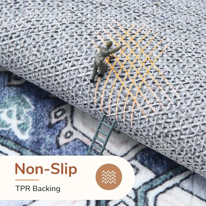 OPPODREAM Soft 6x9 Area Rugs, Washable Rug 6x9 - Image 3