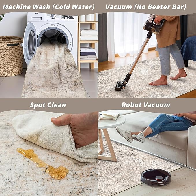 3x15 Ft Long Hallway Runner Rug – Non-Slip Washable Kitchen Floor Rug - Image 7
