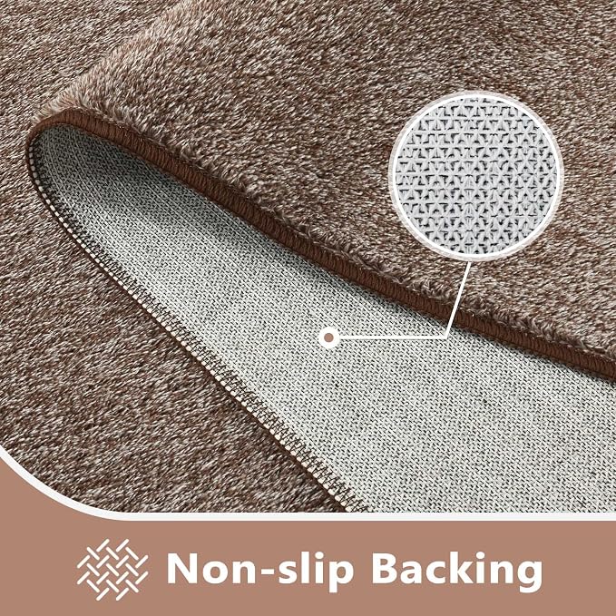 FinRèc Low Pile 6x9 Washable Area Rugs - Image 4