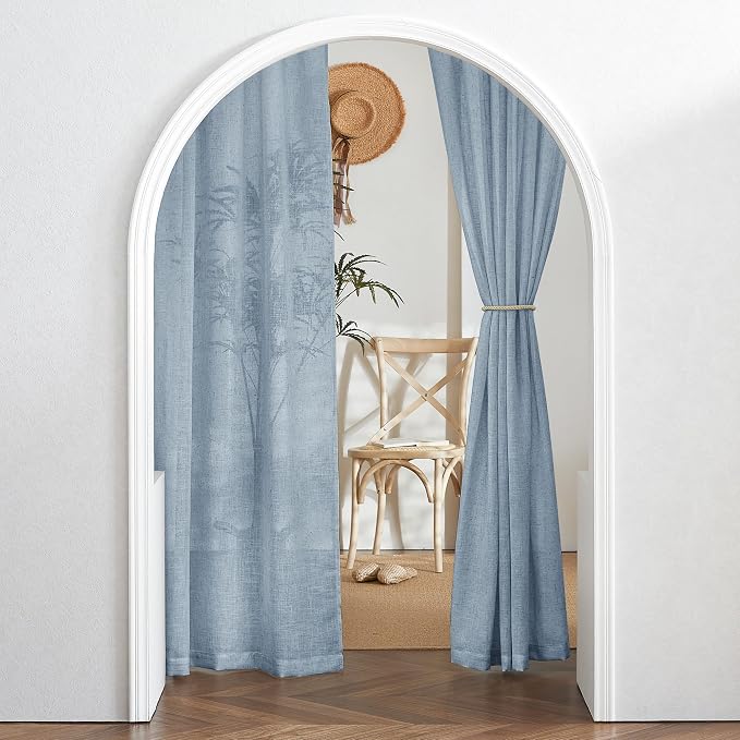 RYB HOME Privacy Sheer Curtains - Image 4