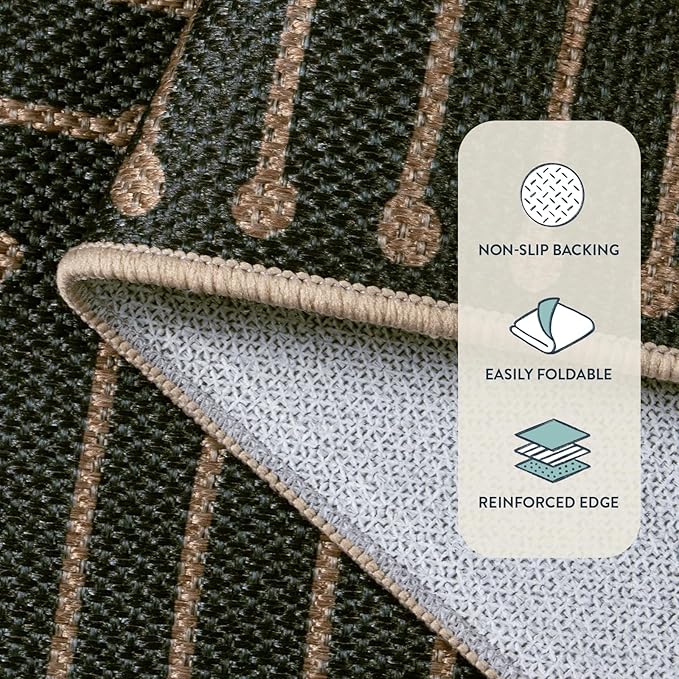Lahome Neutral Outdoor Rug 5x7 - Image 5