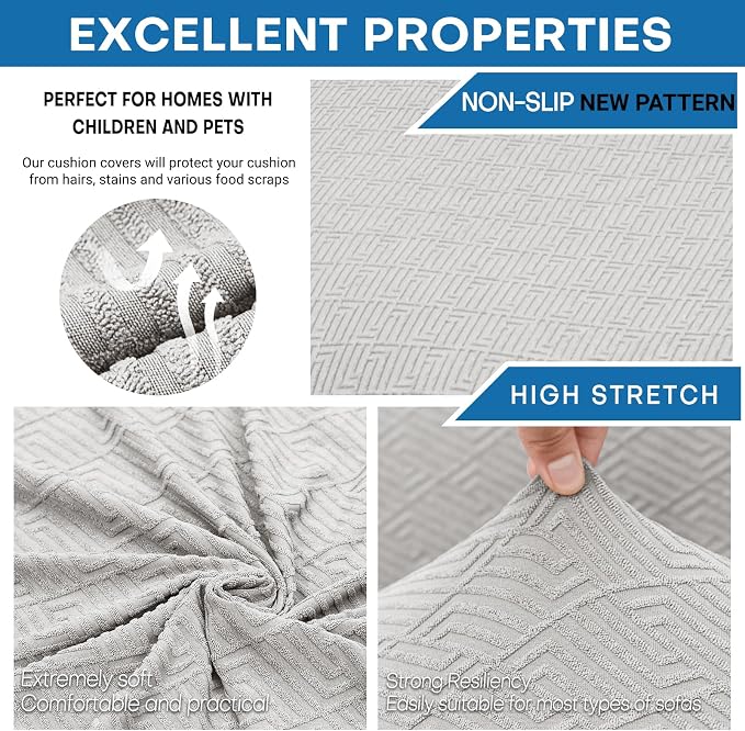 XINEAGE 2026 New 4 Pieces Couch Covers - Image 2