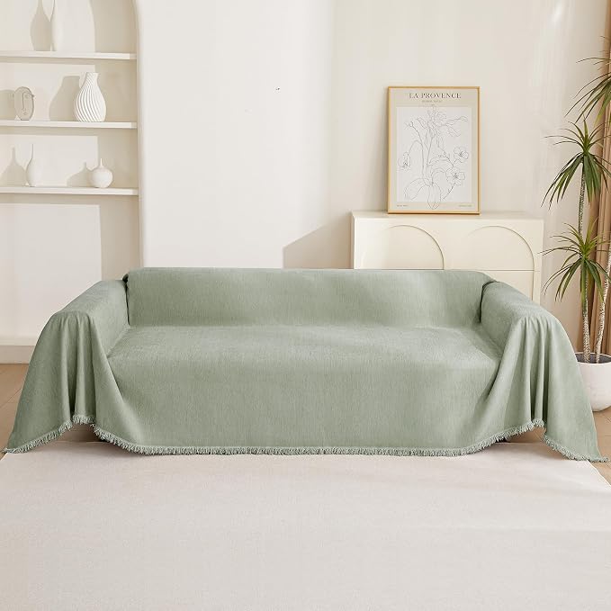 MYSKY HOME Couch Cover L Shape, Sectional Couch Covers, Couch Cover Blanket - Image 7
