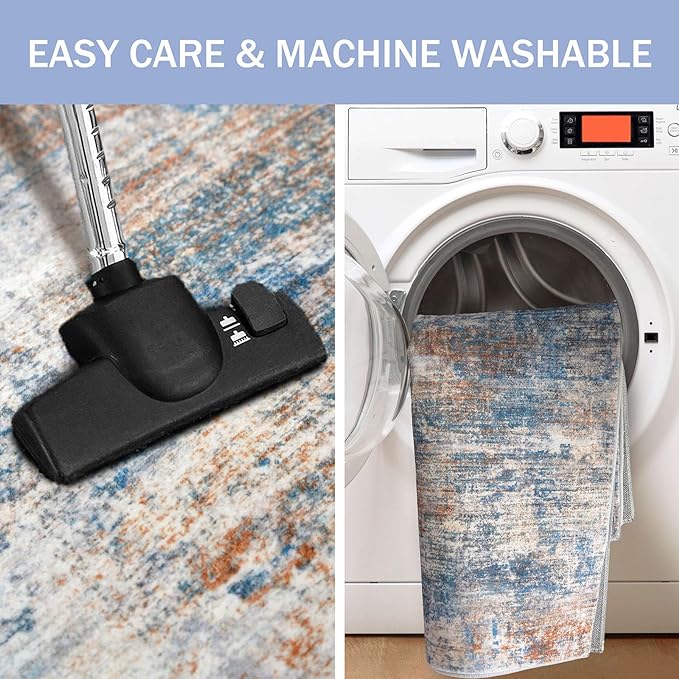 IOHOUZE Abstract Area Rugs 5x7 Ft Washable Rugs - Image 3