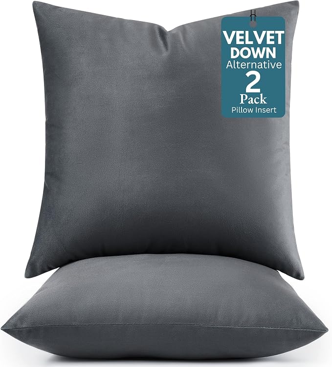 LANE LINEN Polyester Fiber Filled Decorative Cum Throw Pillow Inserts Pack of by LaneLinen