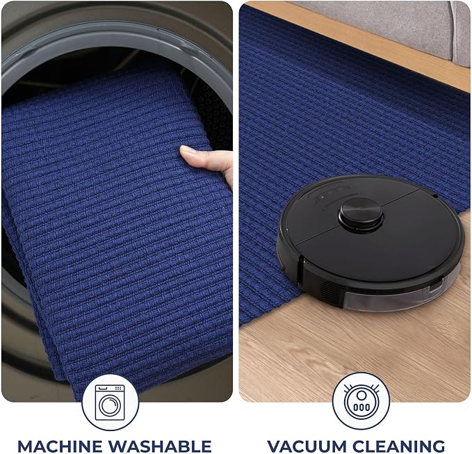 KOZYFLY Rugs for Entryway 3x5 ft Washable Area Rug Non Slip Rubber Backed Entry - Image 7