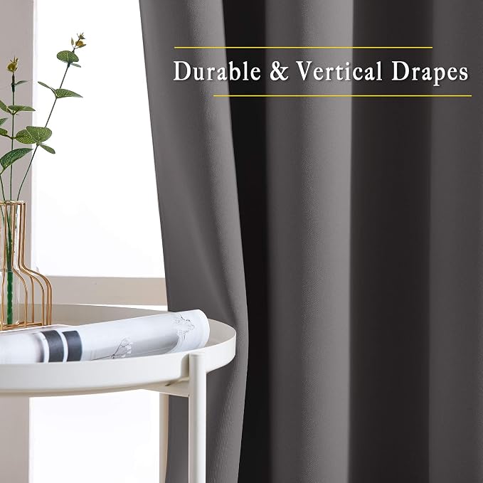 NICETOWN 95 inch Blackout Curtains - Image 3