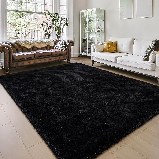 Amearea Shag Fluffy Area Rug for Bedroom Girls Living Room, Extra Soft and by AmeareaDirect