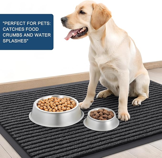 OLANLY Front Door Mat 35x30, Waterproof Heavy-Duty Indoor Outdoor Doormat | - Image 6