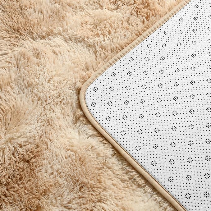 Deerhoo Large Shag Area Rugs 9 x 12, Tie-Dyed Plush Fuzzy Rugs - Image 6
