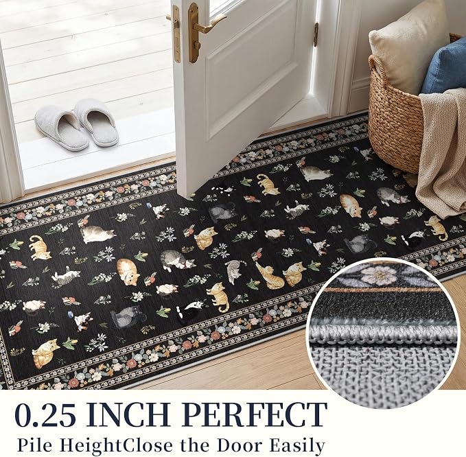 2x10 Washable Hallway Runner Rug - Image 3